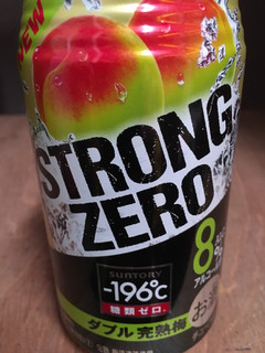 高評価 結構甘い目かなぁ サントリー チューハイ 196 ストロングゼロ ダブル完熟梅 のクチコミ 評価 レビュアーさん もぐナビ