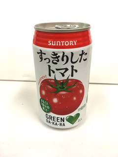 高評価 スッキリ飲みやすい サントリー Green Da Ka Ra すっきりしたトマト のクチコミ 評価 レビュアーさん もぐナビ