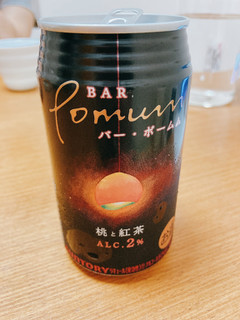 「サントリー BAR Pomum 桃と紅茶 缶350ml」のクチコミ画像 by きだっちさん