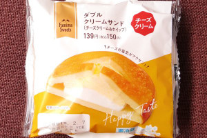 チーズクリームとホイップをサンドした、ダブルクリームサンドの新作。