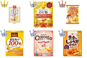 のどにも優しいまろやかな甘さ はちみつ系飴 のトレンド人気ランキング もぐナビニュース もぐナビ