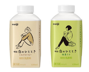 明治「白のひととき」&「バンホーテン ココア」のデザインを一新