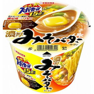 本日発売 エースコック 三つ星スーパーカップ1 5倍 みそバター味ラーメン もぐナビニュース もぐナビ