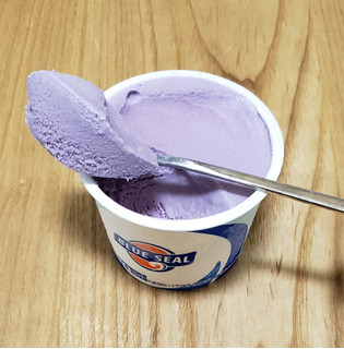 すんごい紫だけどうべってなあに 艸 ブルーシール ウベ のクチコミ 評価 Minnie3232さん もぐナビ すんごい紫だけどうべってなあに 艸 ブルーシール ウベ のクチコミ 評価 Minnie3232さん もぐナビ