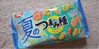 「亀田製菓 夏のつまみ種 袋115g」のクチコミ画像 by taaさん