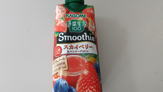高評価 可愛らしいピンクのスムージー カゴメ 野菜生活100 Smoothie スカイベリー コンコードmix のクチコミ 評価 みほなさん もぐナビ
