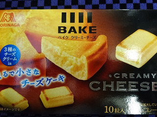 ベイク クリーミーチーズがとろけるチーズケーキのような食感で美味しい