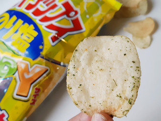 高評価 ハッピーサイズ コイケヤ ポテトチップス のり塩 Bigサイズ のクチコミ 評価 Maa しばらく不在さん もぐナビ