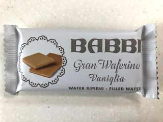 高評価 グランワッフェリーニ バニラ Babbi グランワッフェリー二 ウエハース バニラ のクチコミ 評価 Sanaさん もぐナビ