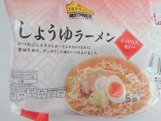 中評価 ベストプライス イオン トップバリュ ベストプライス Topvalu Bestprice すっきりした味わい しょうゆラーメン のクチコミ 評価 ぺりちゃんさん もぐナビ