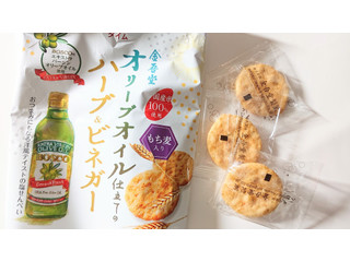 中評価 金吾堂 オリーブオイル仕立ての塩せんべい ハーブ ビネガー風味のクチコミ一覧 1 9件 もぐナビ