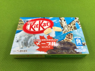中評価 会社お菓子 キットカット メープル ネスレ キットカット ミニ メープル のクチコミ 評価 ねこねこりんさん もぐナビ