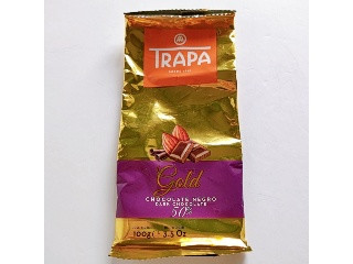 TRAPA gold DARK CHOCOLATE カカオ分50％