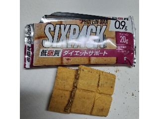 UHA味覚糖 SIXPACK シックスパック プロテインバー 低脂質ダイエットサポート クランベリー味