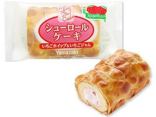 高評価 ヤマザキ シューロールケーキ いちごホイップ いちごジャム 袋1個のクチコミ 評価 カロリー情報 もぐナビ
