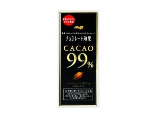 中評価 明治 チョコレート効果 カカオ99 箱45gのクチコミ 評価 カロリー情報 もぐナビ