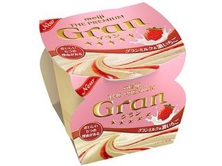中評価 いちご感が増してた 明治 The Premium Gran グランミルク 濃いちご のクチコミ 評価 Hhkkrrさん もぐナビ