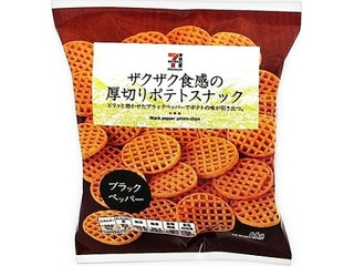 中評価 セブンプレミアム 厚切りポテトスナック ブラックペッパーのクチコミ 評価 値段 価格情報 もぐナビ