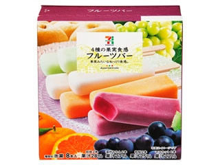 高評価 7i Seven I Premium 4種の果実食感 フルーツバー セブンプレミアム 4種の果実実感フルーツバー のクチコミ 評価 高野アイスさん もぐナビ