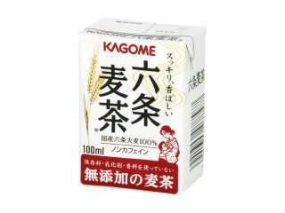 中評価 カゴメ 六条麦茶 パック100ml 製造終了 のクチコミ 評価 商品情報 もぐナビ