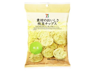 中評価 セブンプレミアム 枝豆チップス 袋48g 製造終了 のクチコミ 評価 商品情報 もぐナビ
