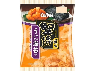 中評価 カルビー 堅あげポテト 匠味 うに海苔味 袋73g 製造終了 のクチコミ 評価 商品情報 もぐナビ