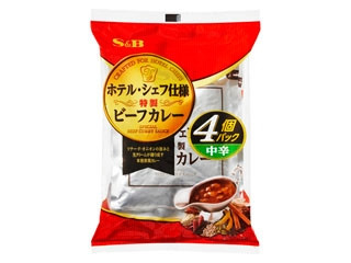高評価 S B ホテル シェフ仕様 特製ビーフカレー 中辛 袋170g 4のクチコミ 評価 商品情報 もぐナビ
