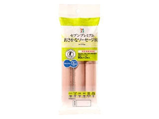 中評価 セブンプレミアム おさかなソーセージ 袋80g 3のクチコミ 評価 商品情報 もぐナビ