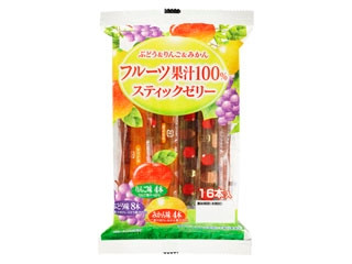 中評価 ゼリー アッシュ フルーツ果汁100 スティックゼリー のクチコミ 評価 Chocolateさん もぐナビ