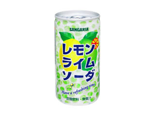 サンガリア レモンライムソーダ 缶190g 製造終了 のクチコミ 評価 商品情報 もぐナビ