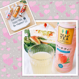 高評価 香りは甘いのに甘くない 伊藤園 Teas Tea New Authentic ピーチティーwithグリーンティー のクチコミ 評価 南寄りの風さん もぐナビ