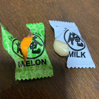 「ノーベル 俺のミルクキャンデー 北海道メロン 袋80g」のクチコミ画像 by きりみちゃんさん