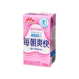 中評価 森永 毎朝爽快 ヨーグルト味 パック125mlのクチコミ 評価 カロリー 値段 価格情報 もぐナビ