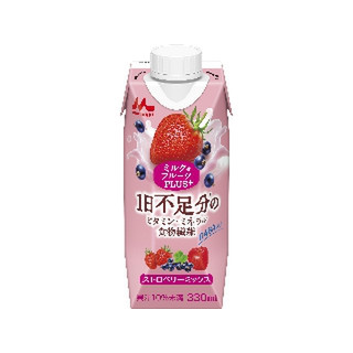 中評価 ピンクのパッケージが可愛い 森永 ミルク フルーツplus ストロベリーミックス のクチコミ 評価 ちゃーぼーさん もぐナビ