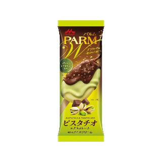 中評価 流行りのピスタチオ 森永 Parm ダブルチョコ ピスタチオ チョコレート のクチコミ 評価 Sanaeさん もぐナビ