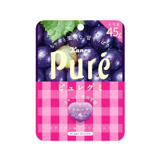 カンロ ピュレグミ グレープ 袋45gのクチコミ 評価 カロリー情報 もぐナビ