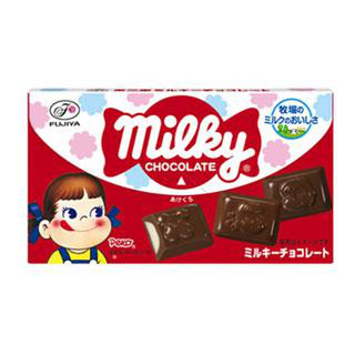 高評価 不二家 ミルキーチョコレート 袋12粒 製造終了 のクチコミ 評価 カロリー 値段 価格情報 もぐナビ