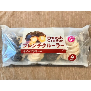 高評価 魅惑の4個セット ホワイトチョコverも ヤマザキ フレンチクルーラー ホイップクリーム のクチコミ 評価 やにゃさん もぐナビ