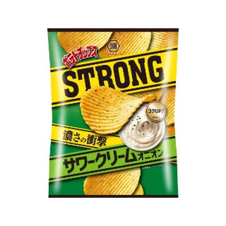 高評価 濃厚ポテチ コイケヤ ポテトチップスstrong サワークリームオニオン のクチコミ 評価 いつんさん もぐナビ