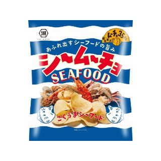 中評価 エビ感強め ๑ ˊ ˋ๑ コイケヤ シームーチョ こくうまシーフード のクチコミ 評価 ちゃむちゃむりんさん もぐナビ