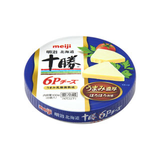 高評価 ほろほろ濃厚なチーズ ノ 明治 北海道十勝 6pチーズ のクチコミ 評価 レビュアーさん もぐナビ