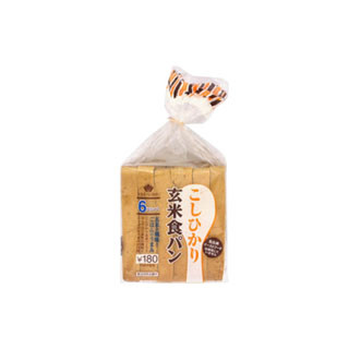 高評価 タカキベーカリー こしひかり玄米食パン 袋6枚 製造終了 のクチコミ 評価 カロリー 値段 価格情報 もぐナビ