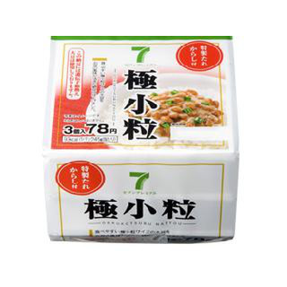 中評価 セブンプレミアム 極小粒納豆 パック3個入のクチコミ 評価 カロリー 値段 価格情報 もぐナビ 中評価 セブンプレミアム 極小粒納豆 パック3個入のクチコミ 評価 カロリー 値段 価格情報 もぐナビ