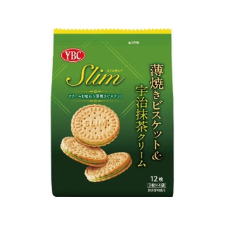 高評価 Ybc スリムサンド 薄焼きビスケット 宇治抹茶クリーム 袋3枚 4のクチコミ 評価 カロリー 値段 価格情報 もぐナビ