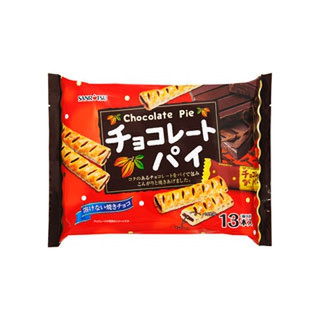 中評価】「懐かしの駄菓子系チョコパイ🎵 - SANRITSU チョコレートパイ 