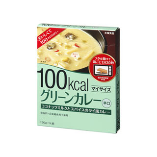 高評価 大塚食品 100kcalマイサイズ グリーンカレー 辛口 箱150g 製造終了 のクチコミ 評価 カロリー情報 もぐナビ