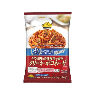 トップバリュ ベストプライス 牛ひき肉と香味野菜の風味 生パスタ クリーミーボロネーゼ 袋295g 製造終了 のクチコミ 評価 カロリー 値段 価格情報 もぐナビ