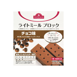 高評価 トップバリュ ライトミールブロック チョコ味 箱81g 製造終了 のクチコミ 評価 商品情報 もぐナビ