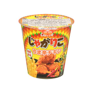 中評価 カルビー じゃがりこ うま辛チキン カップ52g 製造終了 のクチコミ 評価 商品情報 もぐナビ