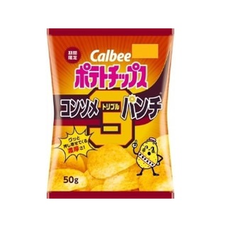 パンチパンチパンチ ๑ ㅂ ๑ カルビー ポテトチップス コンソメトリプルパンチ のクチコミ 評価 Nag ただいま留守にしております さん もぐナビ